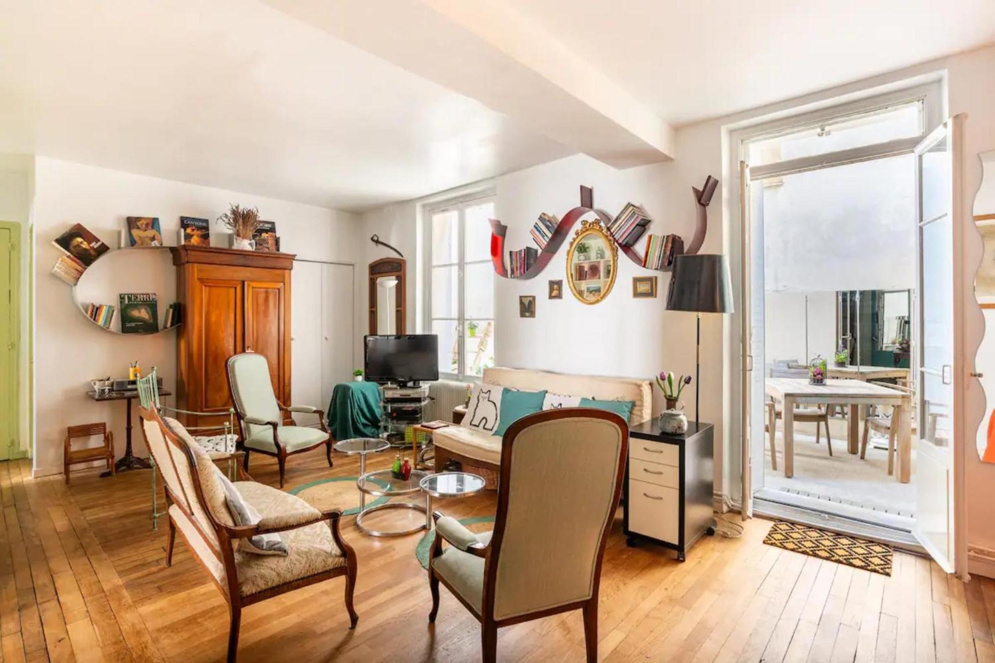 Vintage 2bd With Patio In Montmartre Apartment *